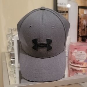 Under Armour Charcoal Gray Hat w/ Black Emblem. BNWT. 2 Sizes Available.